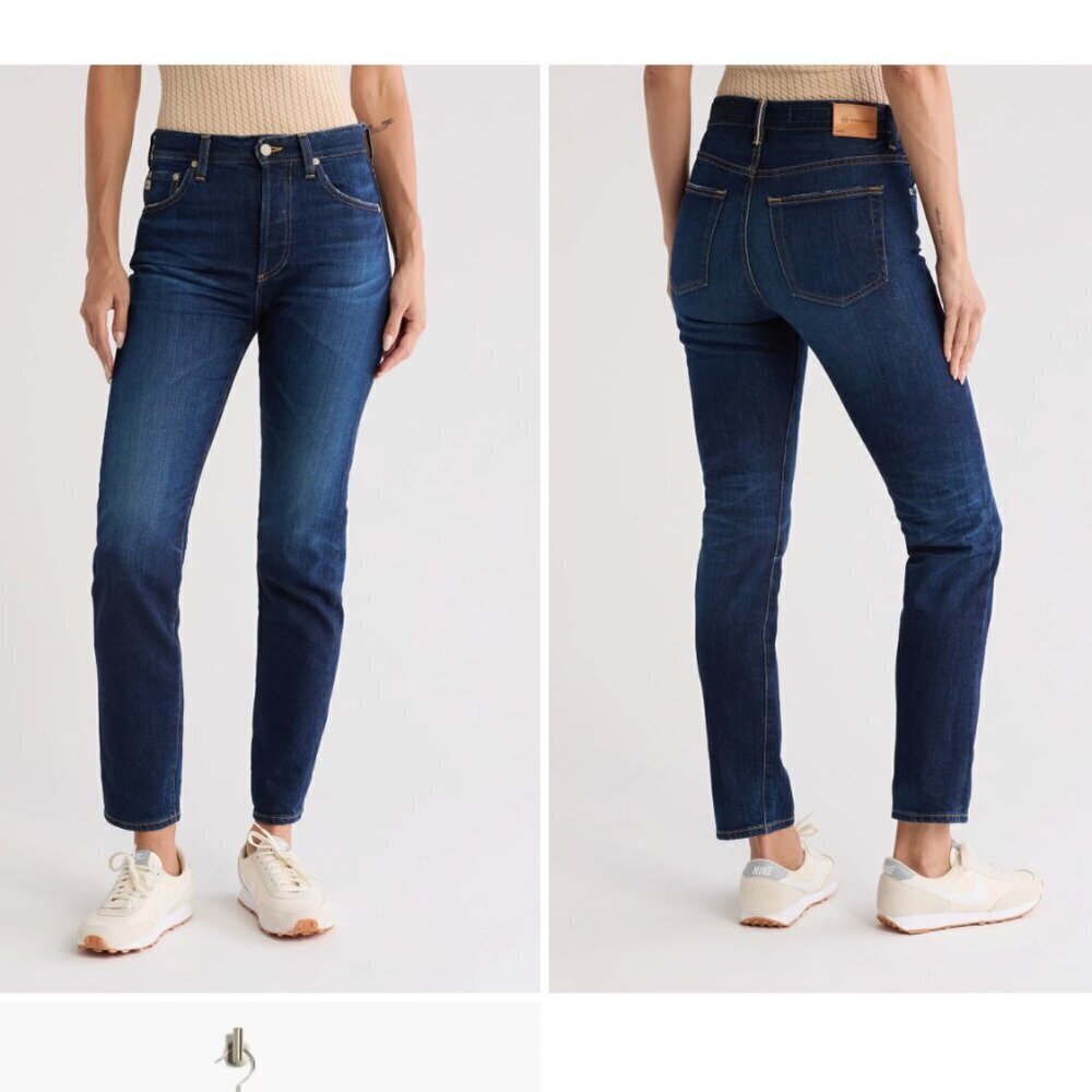 AG Alexxis Slim Jeans Yokohama Japan Red Line Selvedge Size 28